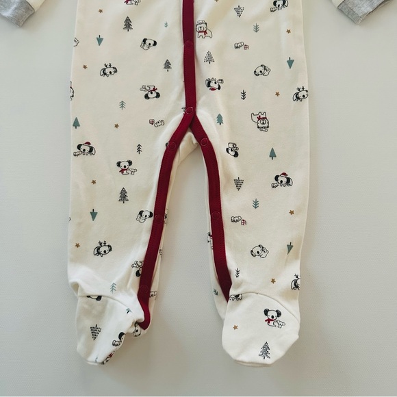 First Impressions 6-9 Months Baby Holiday Christmas Footie Hat Santa Koala NWT - Picture 8 of 8